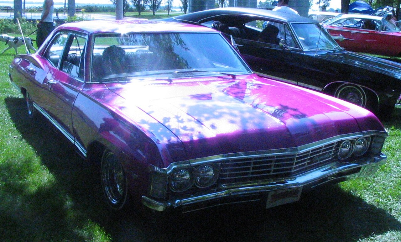 1967 Chevrolet Impala Sedan — same generation as Supernatural's Baby